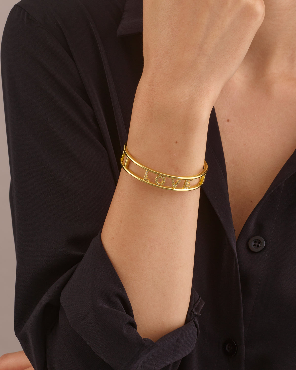 LOVE GOLD CUFF