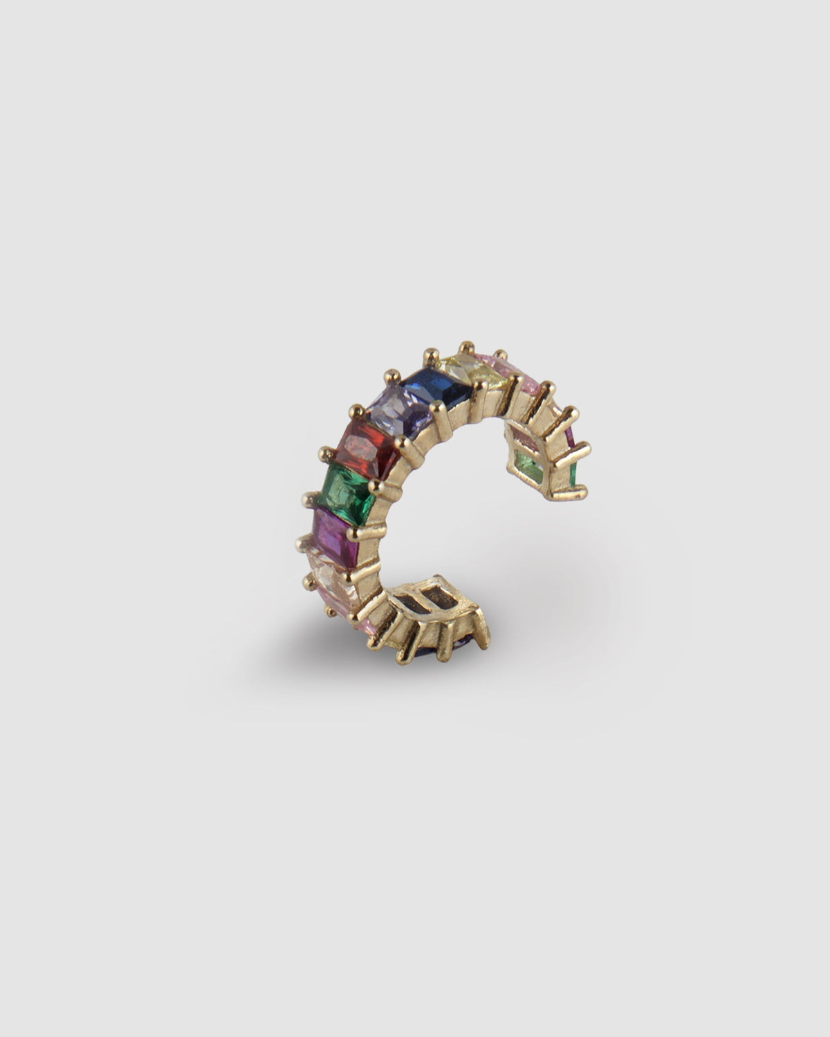 RAINBOW GOLD EAR CUFF