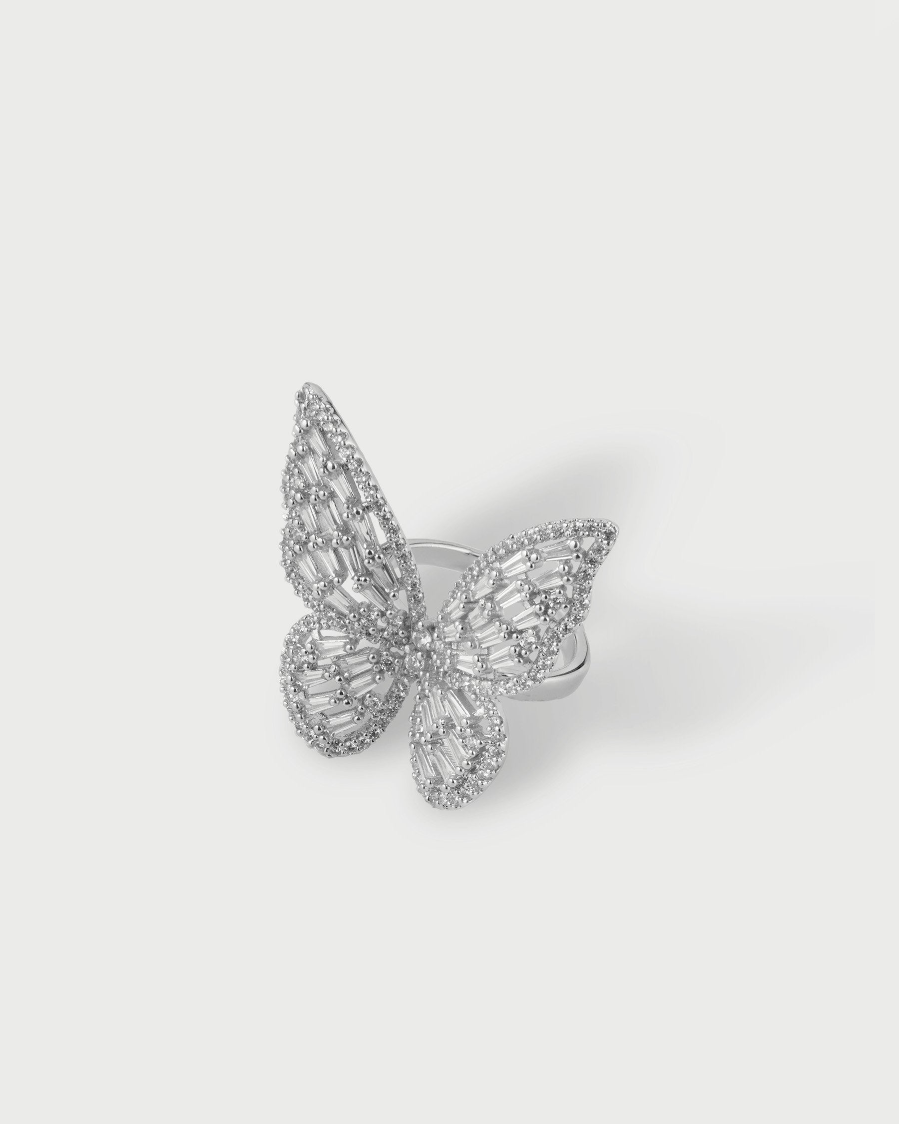 BUTTERFLY SILVER RING
