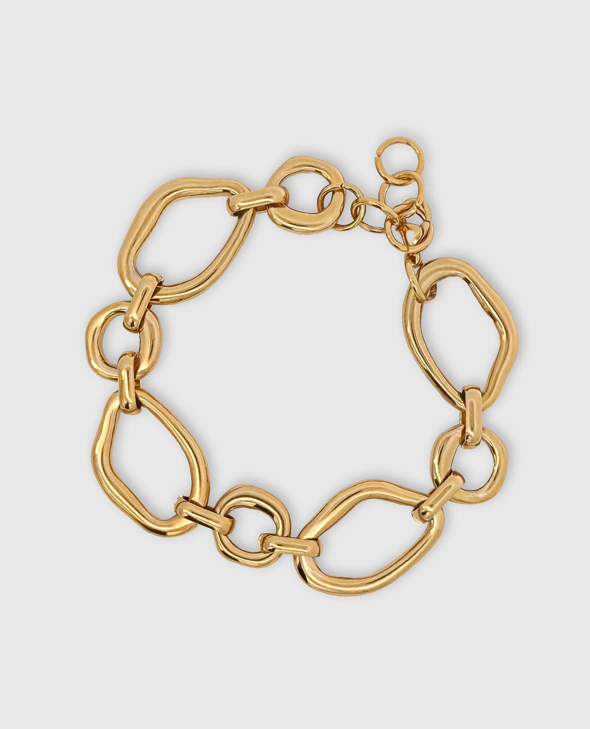 CHUNKY GOLD CHAIN BRACELET