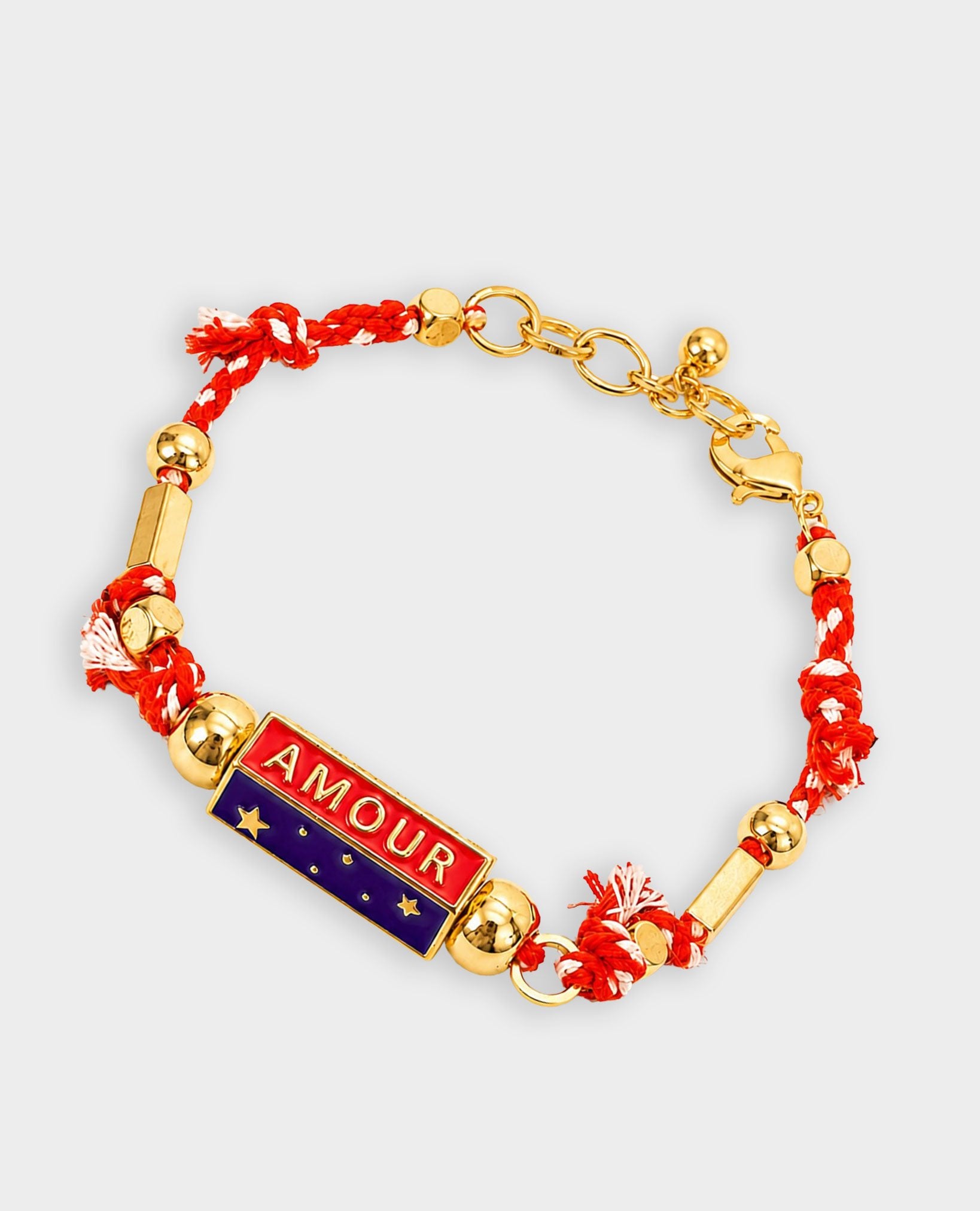 BOHEMIAN AMOUR CHARM BRACELET - RED (LIMITED EDITION)