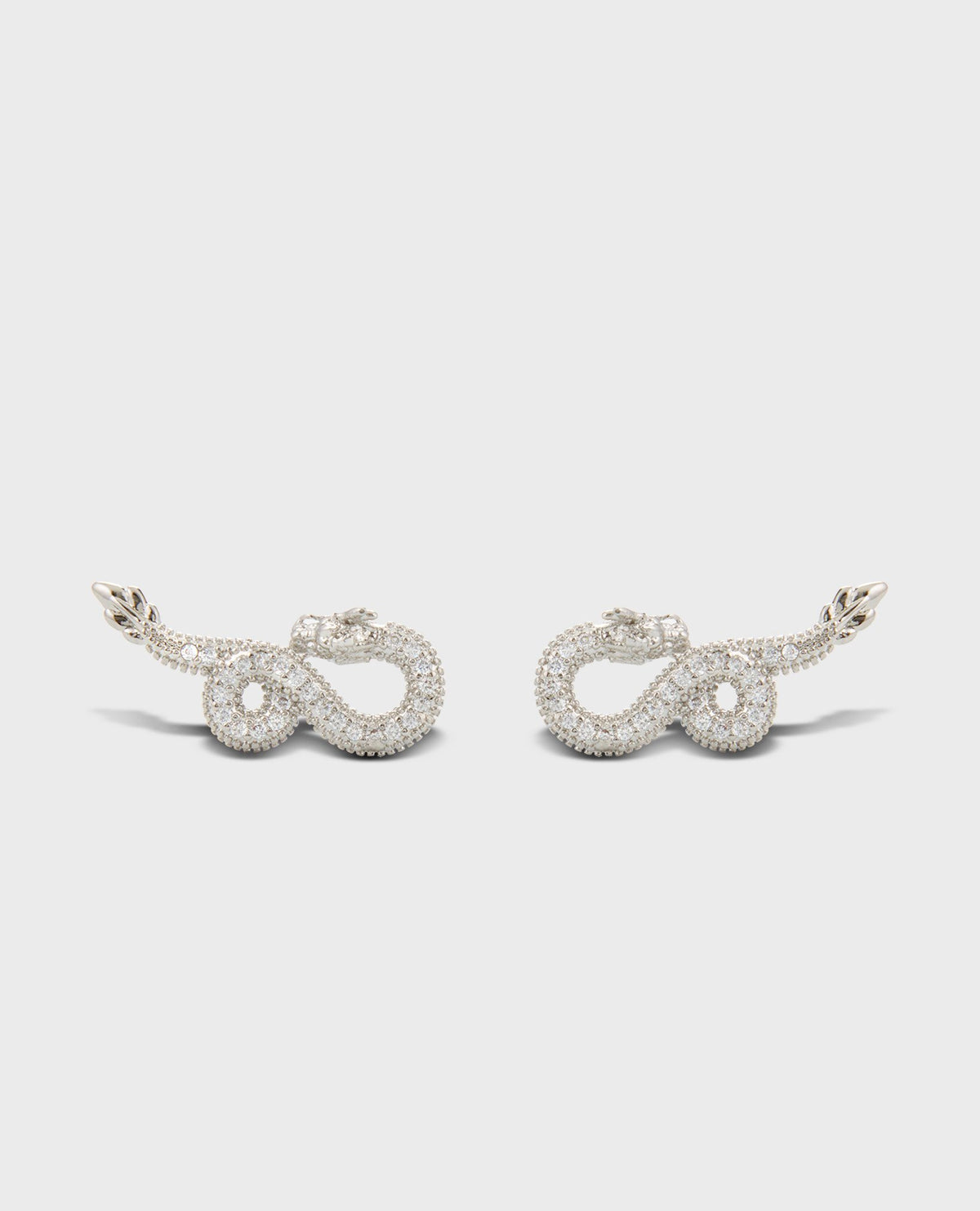 DRAGON SILVER STUD EARRINGS