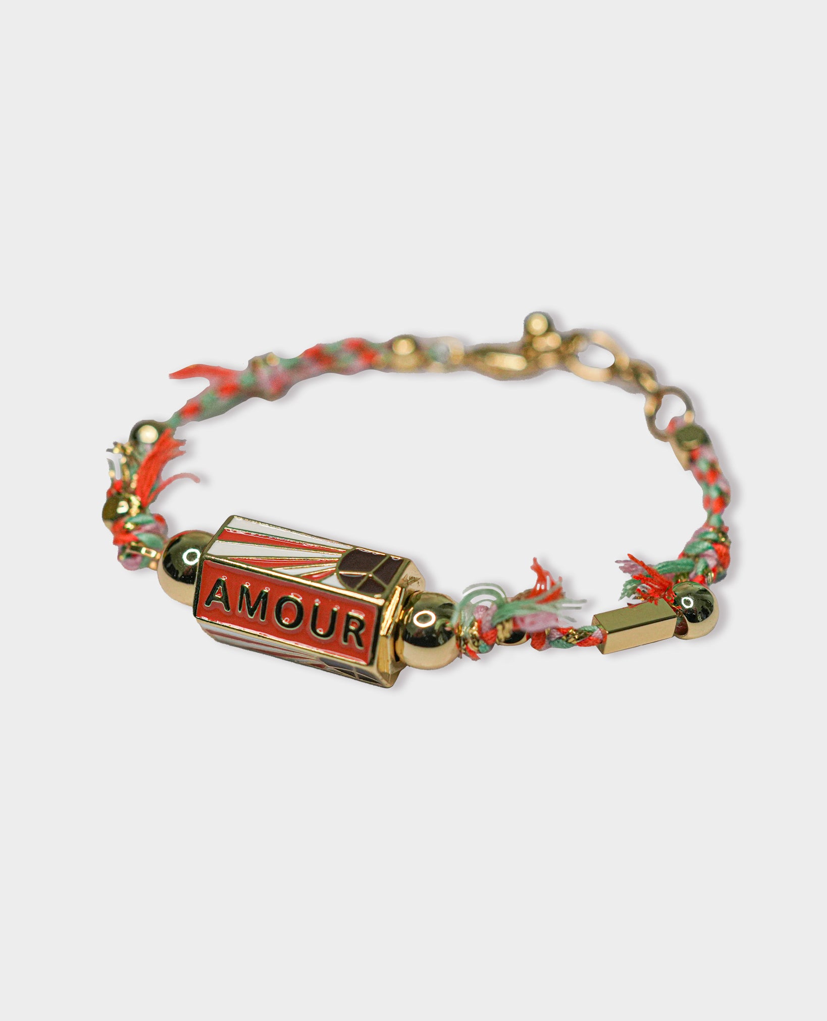 BOHEMIAN AMOUR CHARM BRACELET - ORANGE