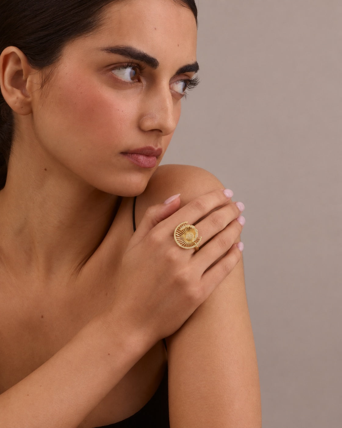 LUNAR CELESTIAL RING - GOLD
