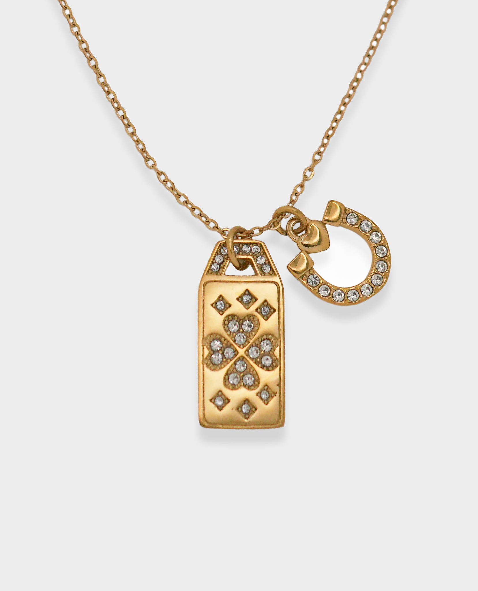 LUCKY TALISMAN GOLD NECKLACE