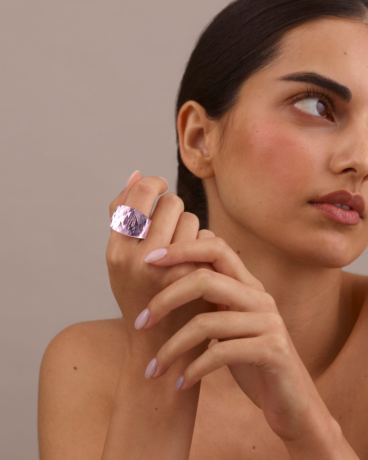 DISCO RING - PINK & GOLD