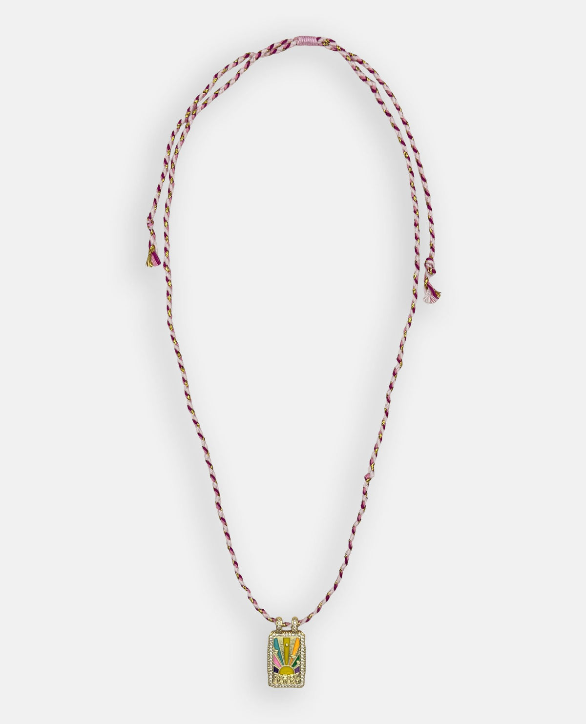 MINI SUNSHINE PENDANT NECKLACE