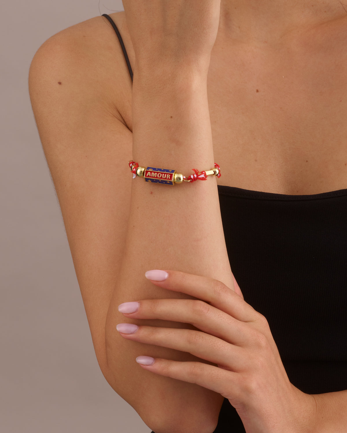 BOHEMIAN AMOUR CHARM BRACELET - RED (LIMITED EDITION)
