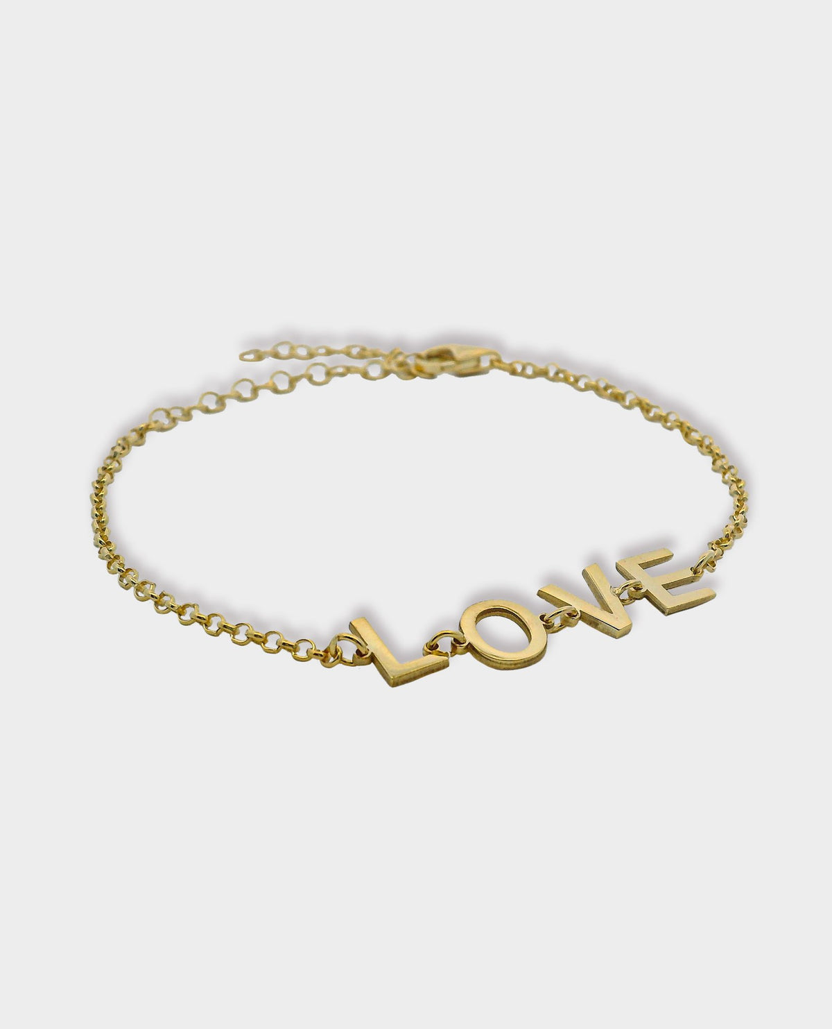 LOVE LETTER GOLD BRACELET