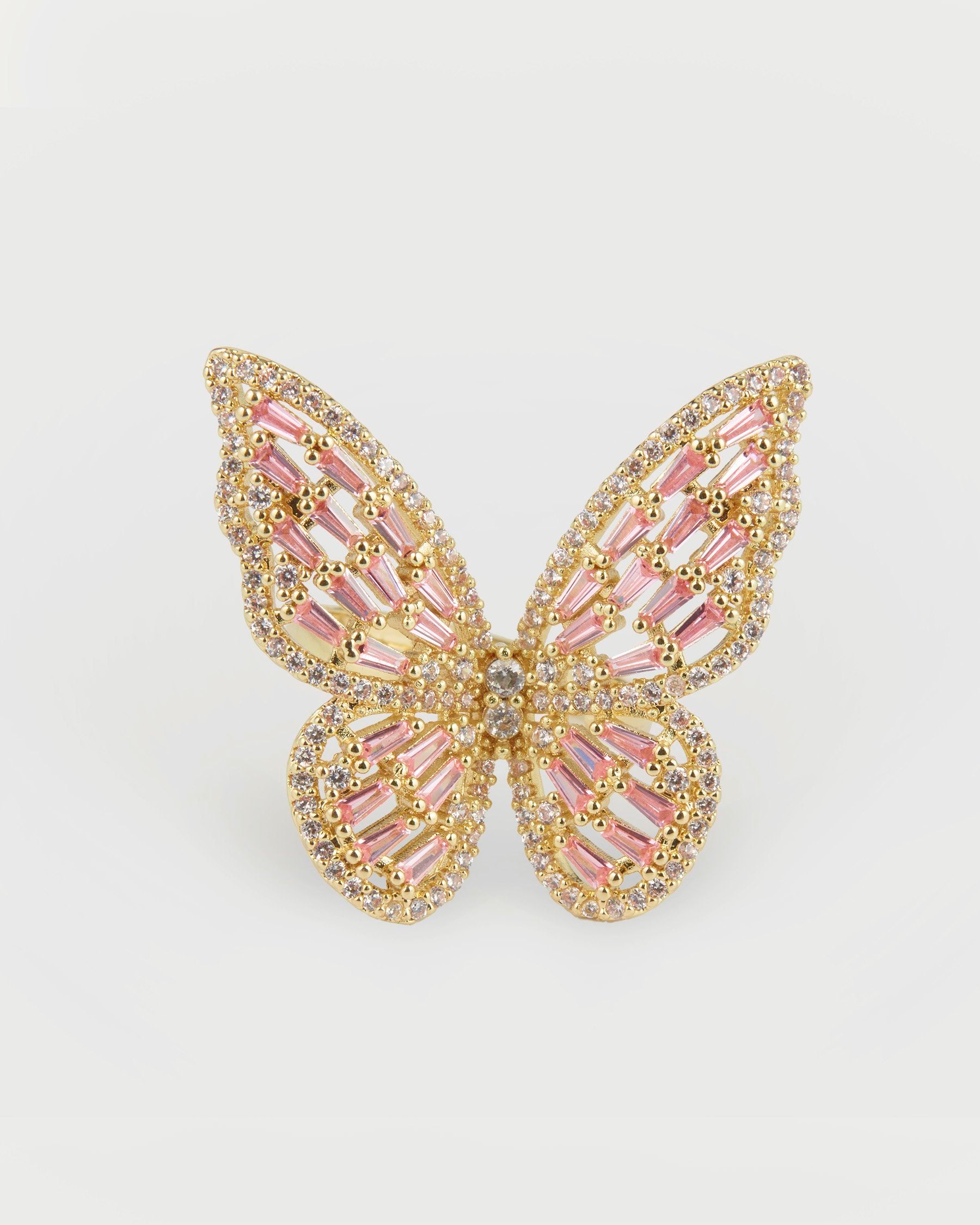 BUTTERFLY GOLD RING