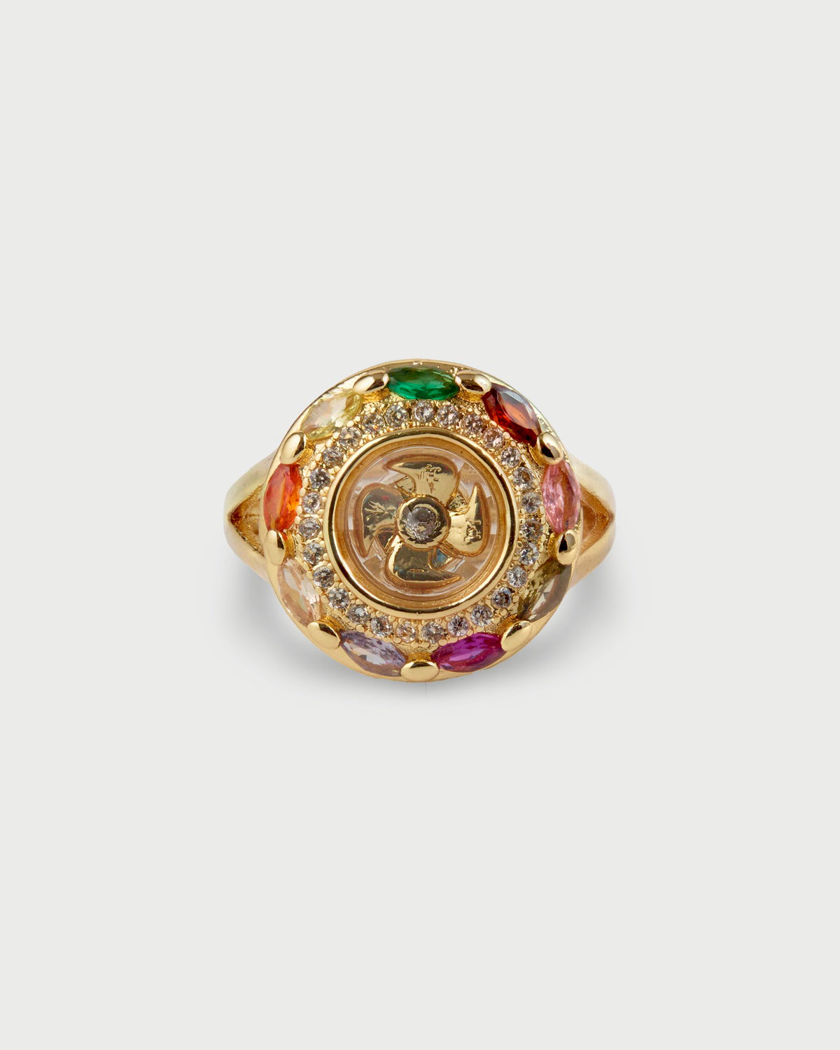 WINDMILL RING - GOLD