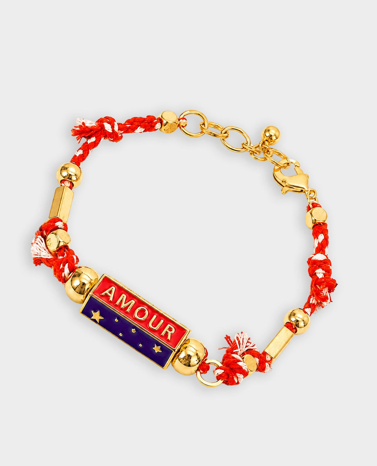BOHEMIAN AMOUR CHARM BRACELET - RED (LIMITED EDITION)