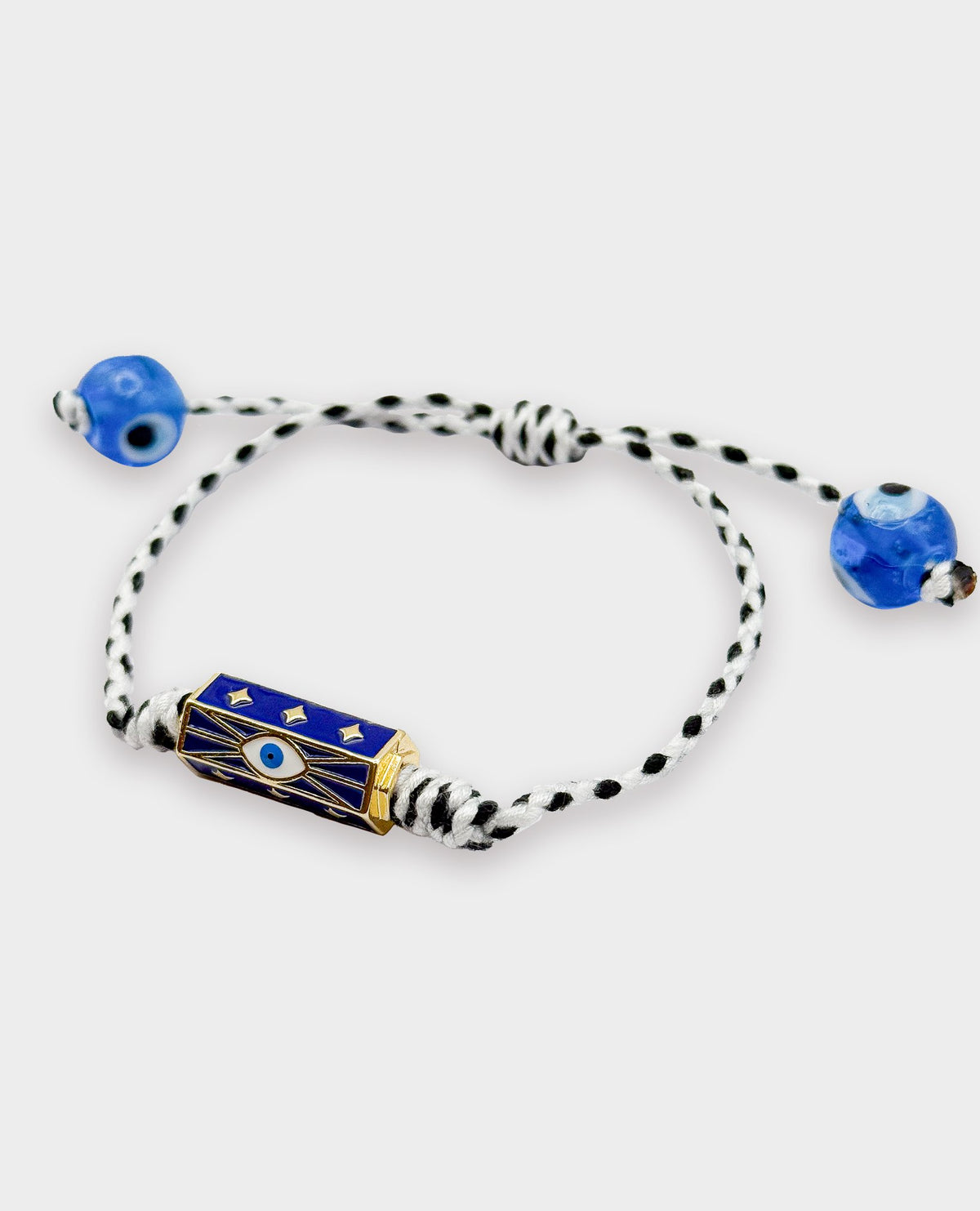 BOHEMIAN EVIL EYE BRACELET - BLUE