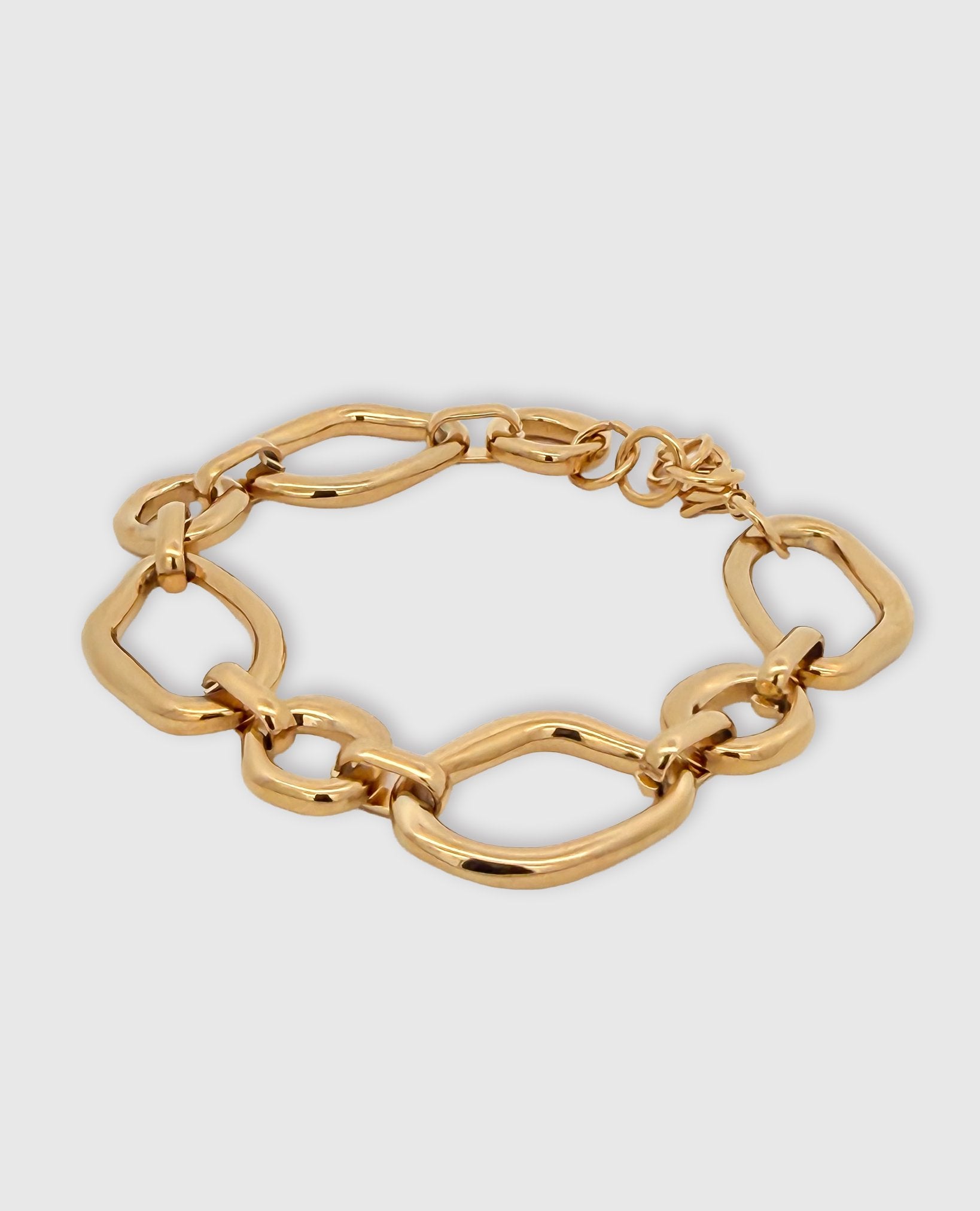 CHUNKY GOLD CHAIN BRACELET