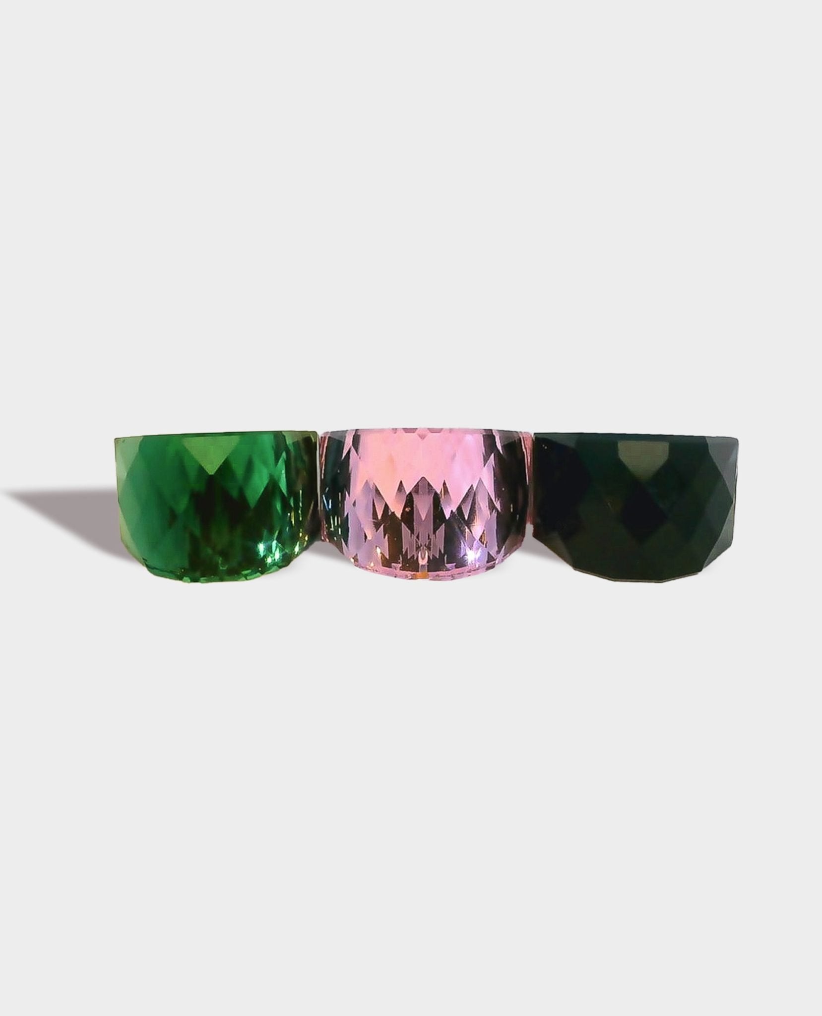 DISCO RING - BLACK & GOLD