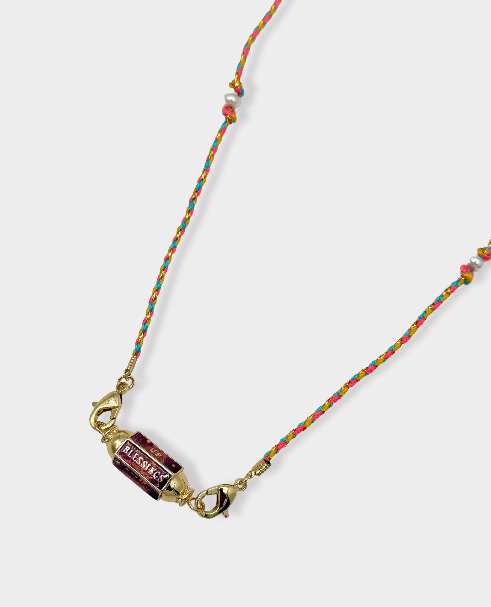 AMULET PRAYERS & BLESSINGS PENDANT NECKLACE