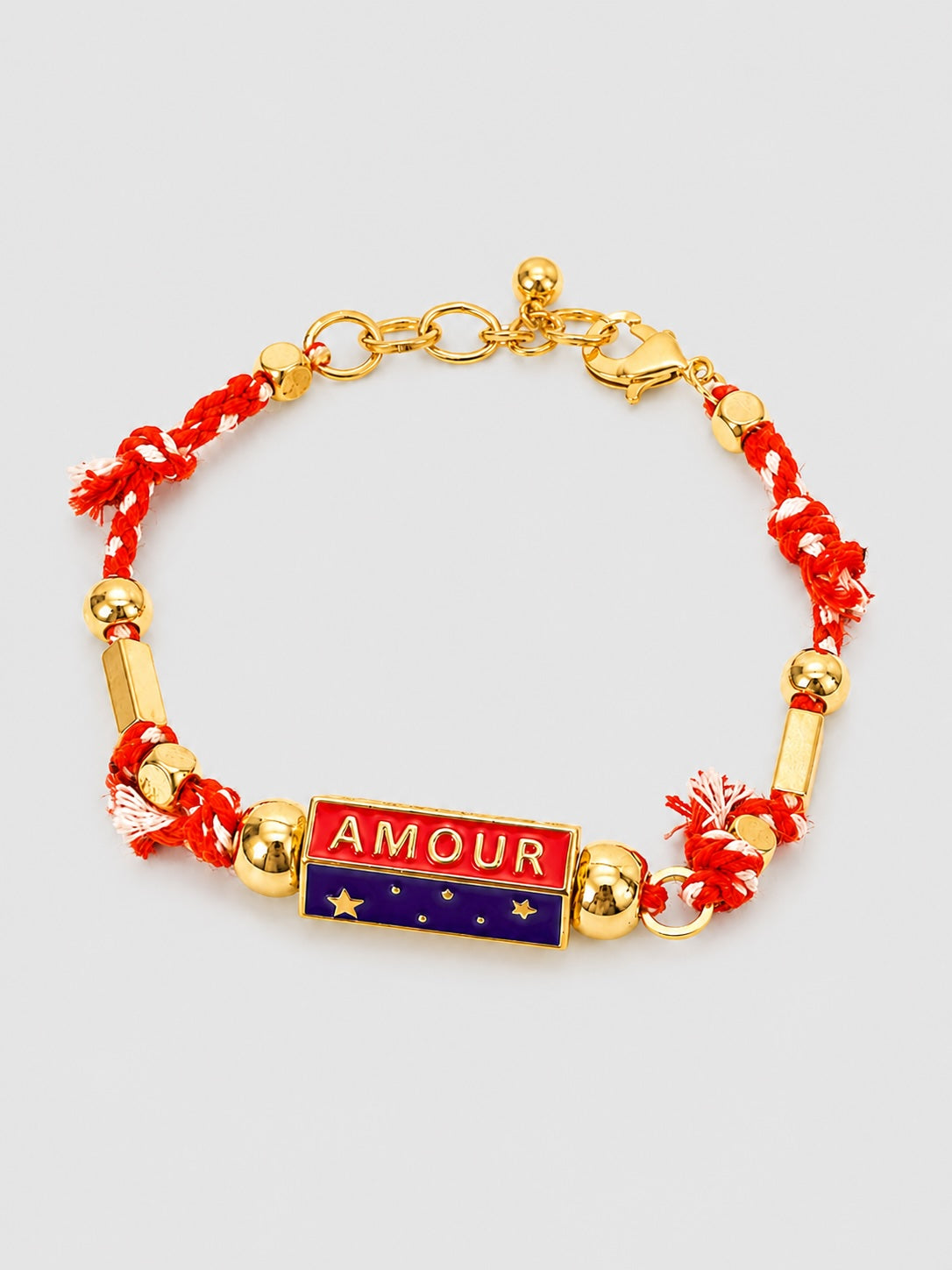 BOHEMIAN AMOUR CHARM BRACELET - RED (LIMITED EDITION)