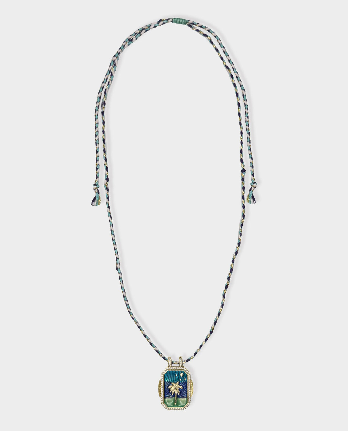 PALM TREE PENDANT NECKLACE