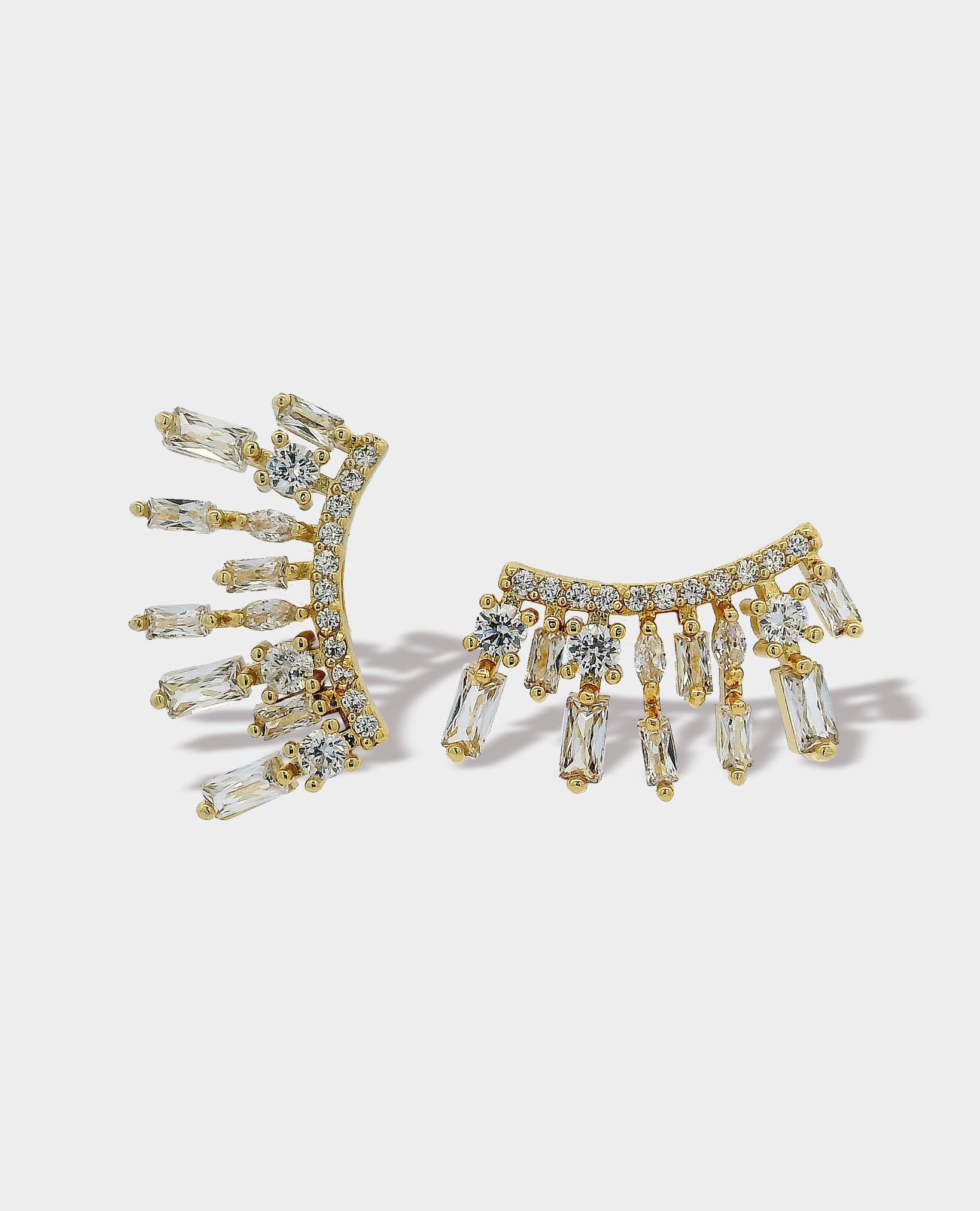 SUNBURST STUD EARRINGS