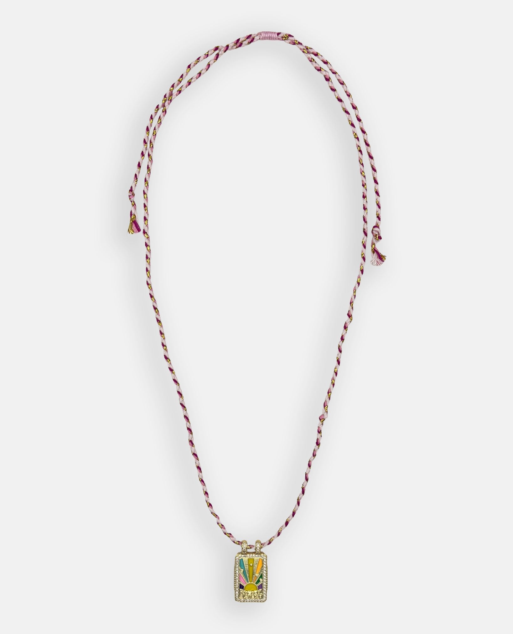 MINI SUNSHINE PENDANT NECKLACE