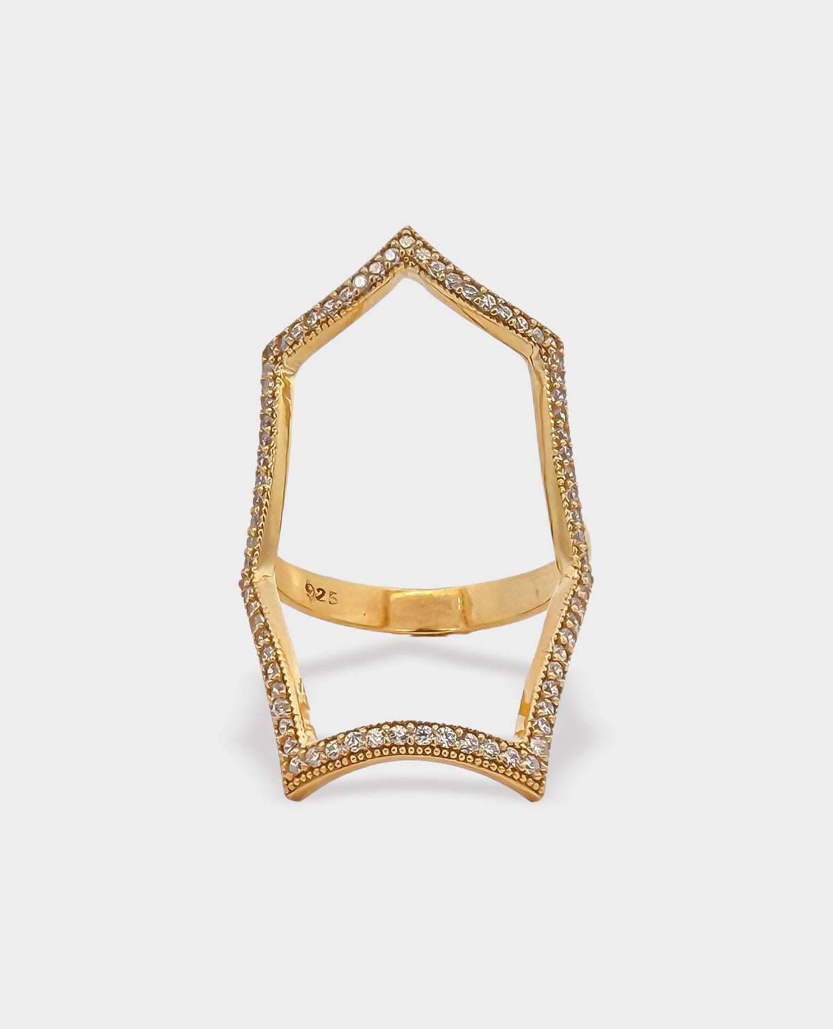 WEB GOLD RING