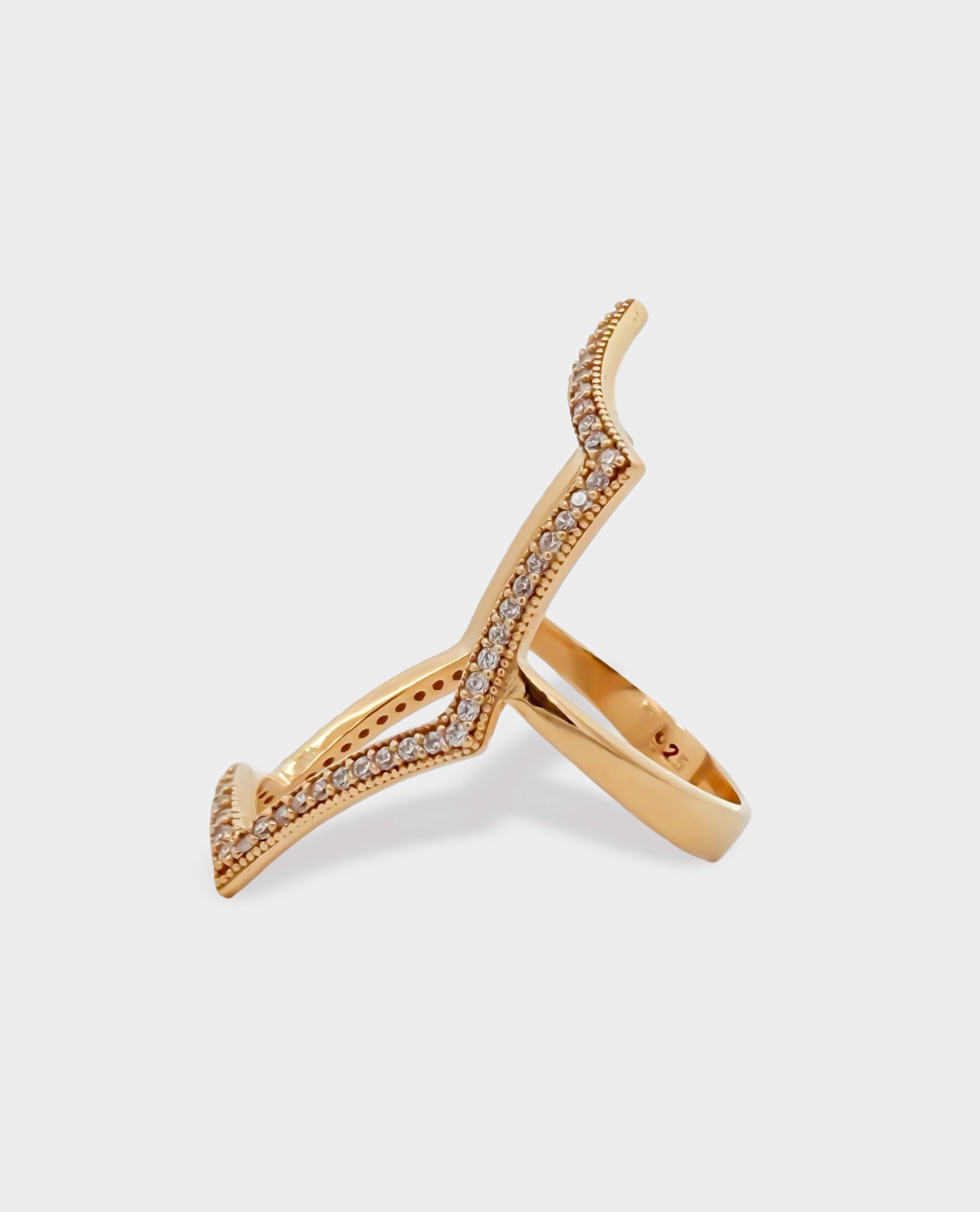 WEB GOLD RING