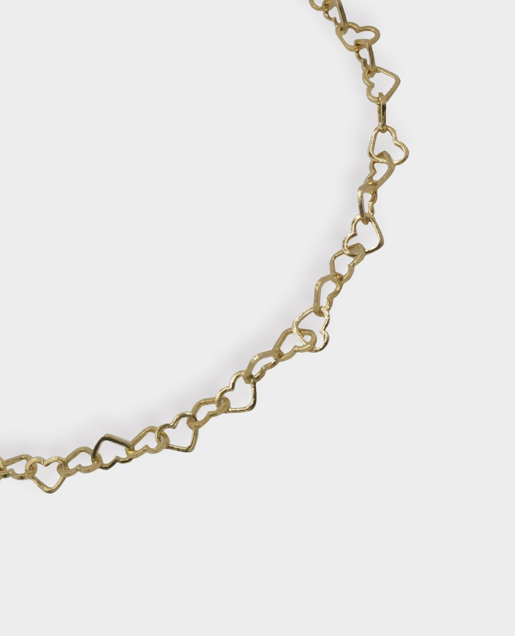 HEART GOLD CHAIN BRACELET